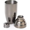 Barfly Cocktail Shaker, 24oz (700 ml), Gun Metal Black