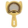 Barfly Fine Mesh Spring Strainer, Antique Copper(Gold)