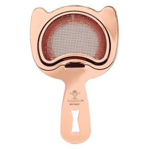 Barfly Fine Mesh Spring Strainer, Antique Copper(Copper)