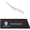 Mercer Culinary Ultimate White 6 inch Curved Boning Knife and Knife Guard